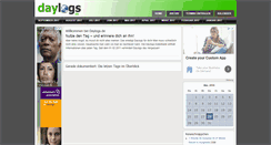 Desktop Screenshot of daylogs.de